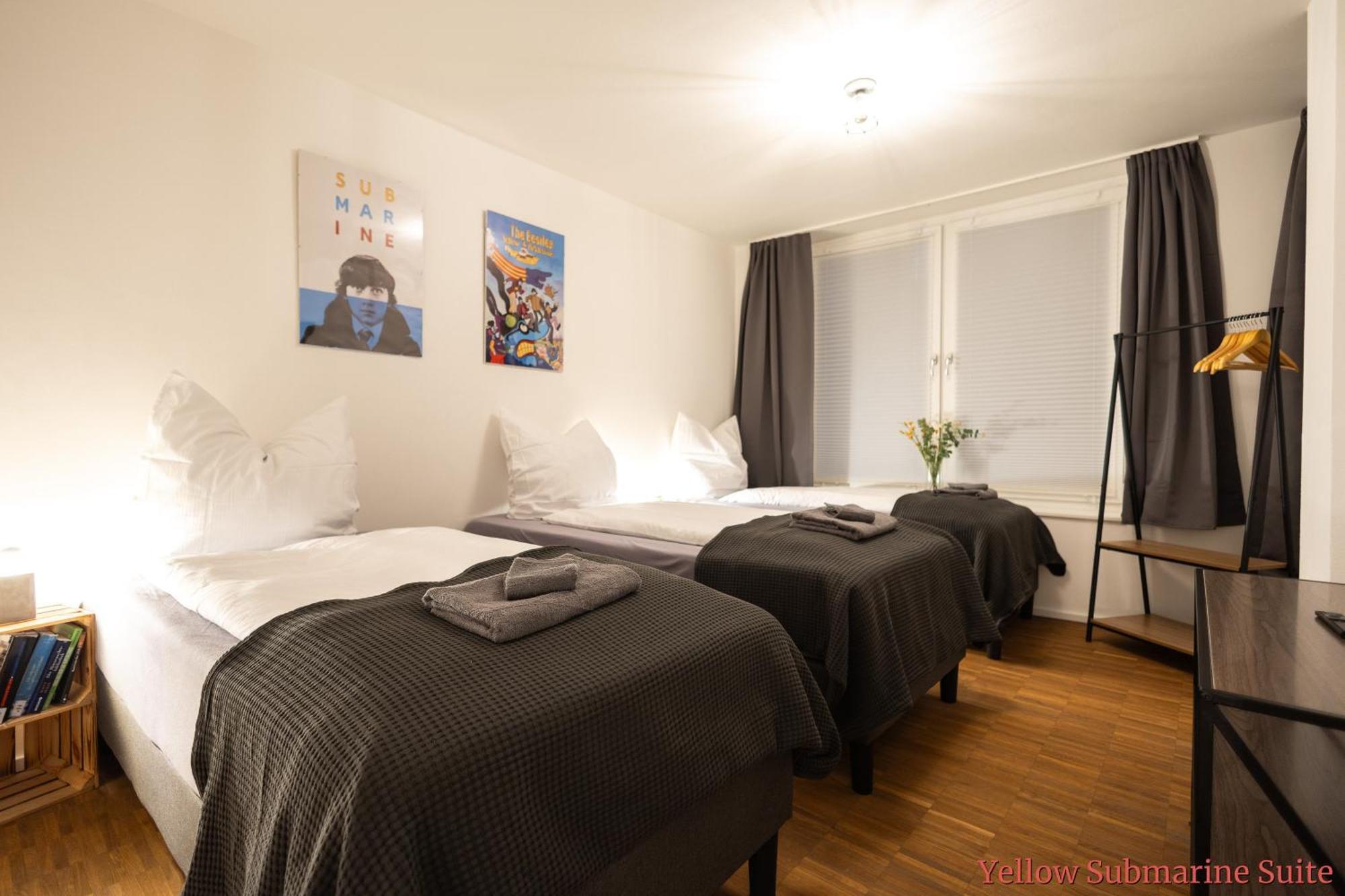 Ko-Living - Beatles Und Banksy Suites & Studios Am Eselsbrunnen - Altstadt - Kueche Halle  Exterior photo